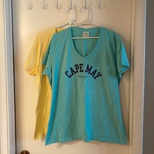 Comfort Wash bundle 2 V Neck T Shirts